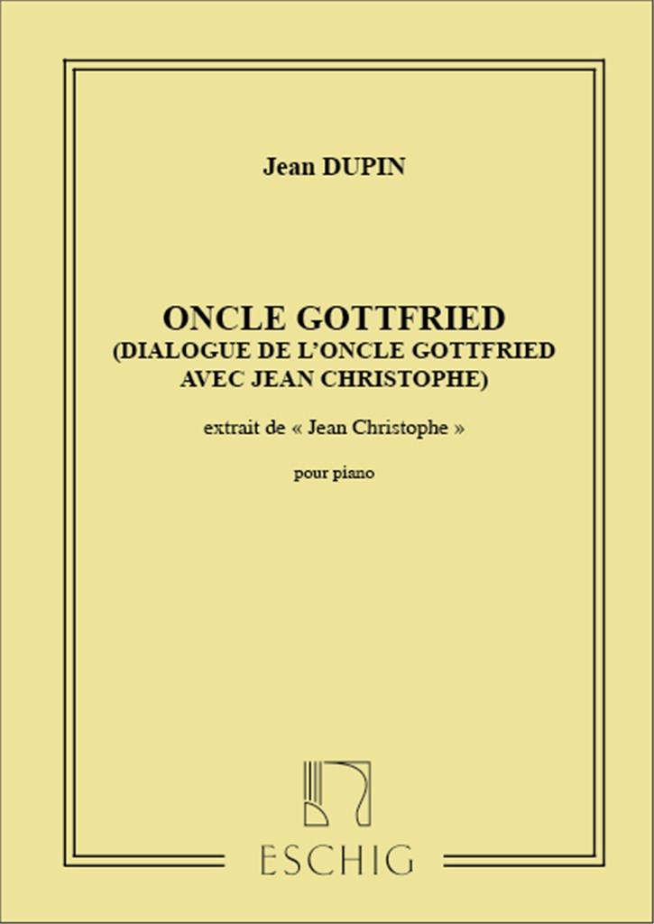 N 1 Oncle Gottfried Piano